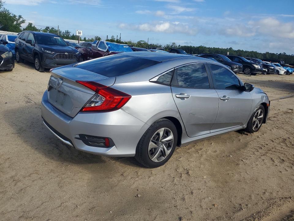 2020 Honda Civic მანქანა იყიდება აუქციონზე, vin: 2HGFC2F66LH597147, აუქციონის ნომერი: 60793666