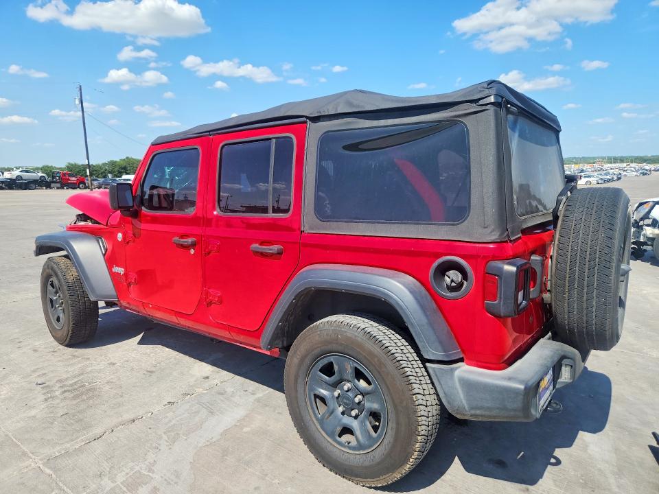 Продаж на аукціоні авто 2018 Jeep Wrangler Unlimited, vin: 1C4HJXDG4JW159618, номер лоту: 59796086
