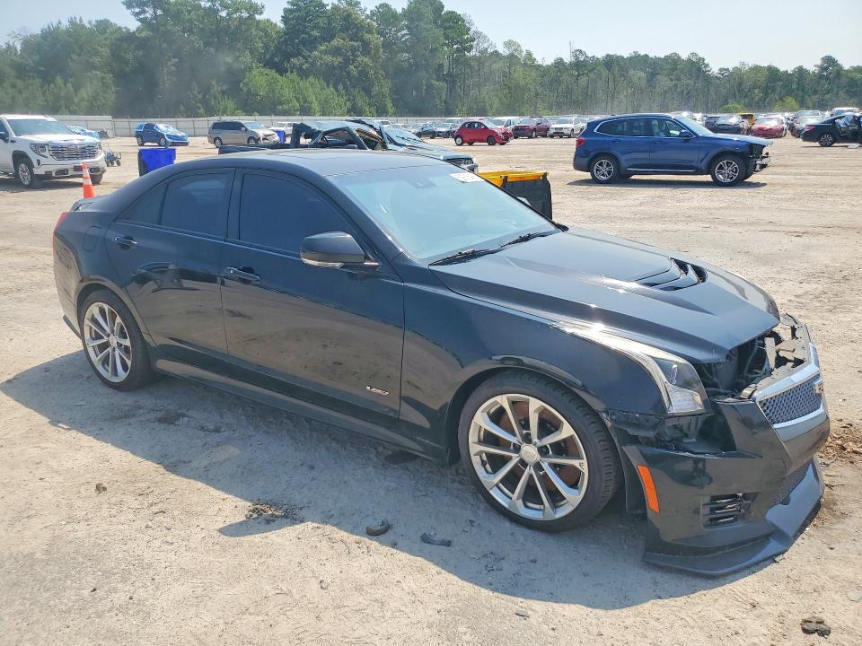 2018 Cadillac Ats-v მანქანა იყიდება აუქციონზე, vin: 1G6AL5SY0J0147631, აუქციონის ნომერი: 62916406