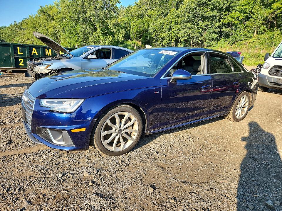Auction sale of the 2019 Audi A4, vin: WAUENAF44KN006135, lot number: 62084236