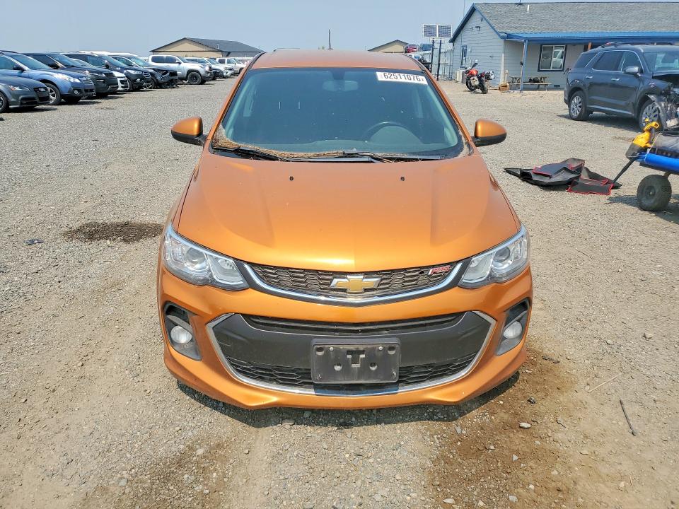 2017 Chevrolet Sonic მანქანა იყიდება აუქციონზე, vin: 1G1JD6SB9H4160031, აუქციონის ნომერი: 62511076