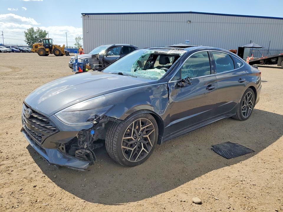 Продажа на аукционе авто 2021 Hyundai Sonata, vin: 5NPEK4JC5MH110129, номер лота: 61866036