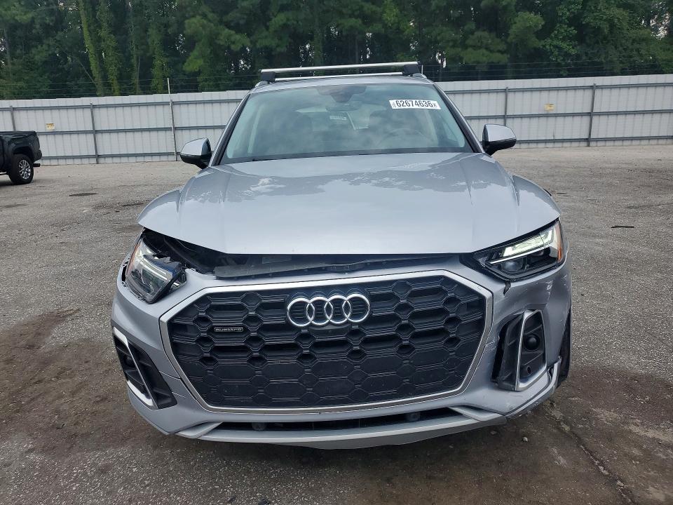 2022 Audi Q5 მანქანა იყიდება აუქციონზე, vin: WA1EAAFY7N2123290, აუქციონის ნომერი: 62674636