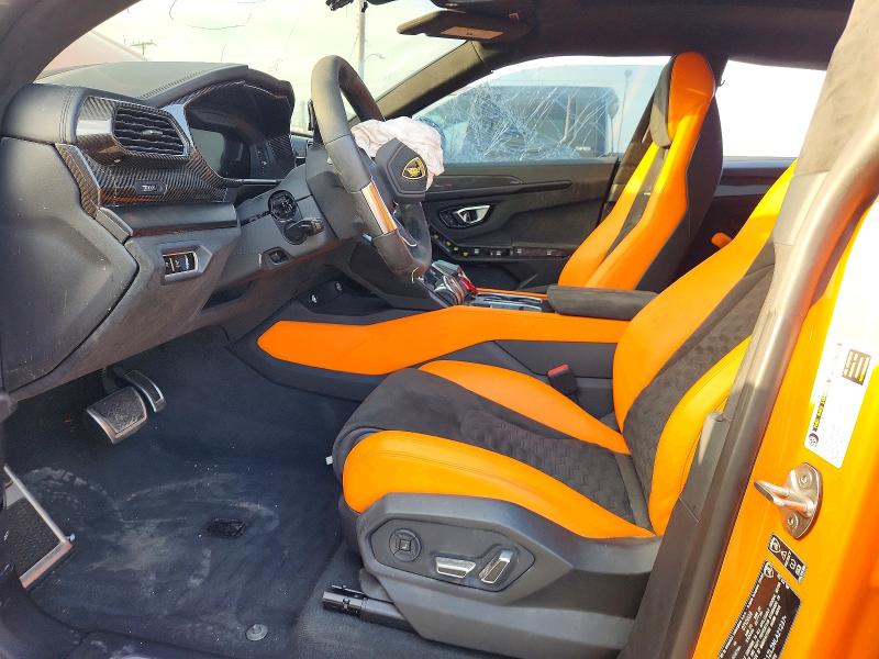 2022 Lamborghini Urus მანქანა იყიდება აუქციონზე, vin: ZPBUA1ZL2NLA21237, აუქციონის ნომერი: 63590146
