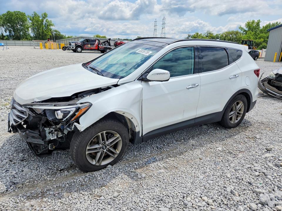 63038736 :رقم المزاد ، 5NMZUDLB7HH035842 vin ، 2017 Hyundai Santa Fe Sport مزاد بيع