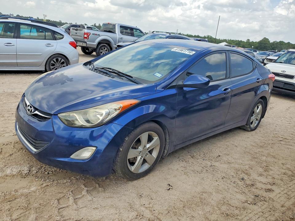 2013 Hyundai Elantra მანქანა იყიდება აუქციონზე, vin: KMHDH4AE0DU534685, აუქციონის ნომერი: 61961716