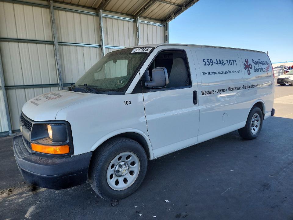 62873416 :رقم المزاد ، 1GCSGAFX8E1144685 vin ، 2014 Chevrolet Express G1500 مزاد بيع