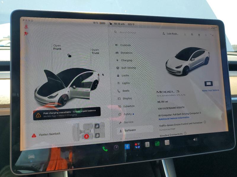 Aukcja sprzedaży 2019 Tesla Model 3, vin: 5YJ3E1EA6KF430674, numer aukcji: 62659396