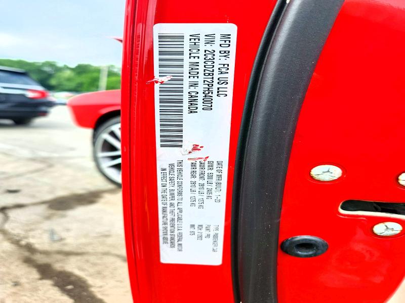 Продажа на аукционе авто 2023 Dodge Challenger, vin: 2C3CDZBT2PH540070, номер лота: 59361636