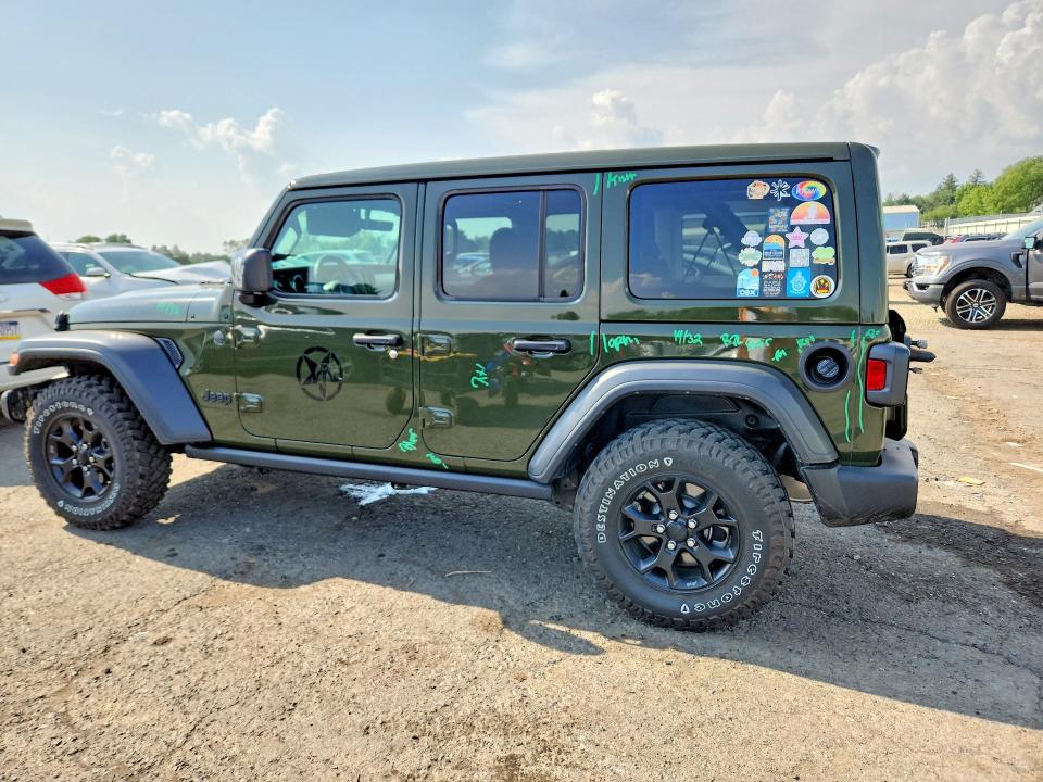 59773436 :رقم المزاد ، 1C4HJXDG5PW520072 vin ، 2023 Jeep Wrangler مزاد بيع
