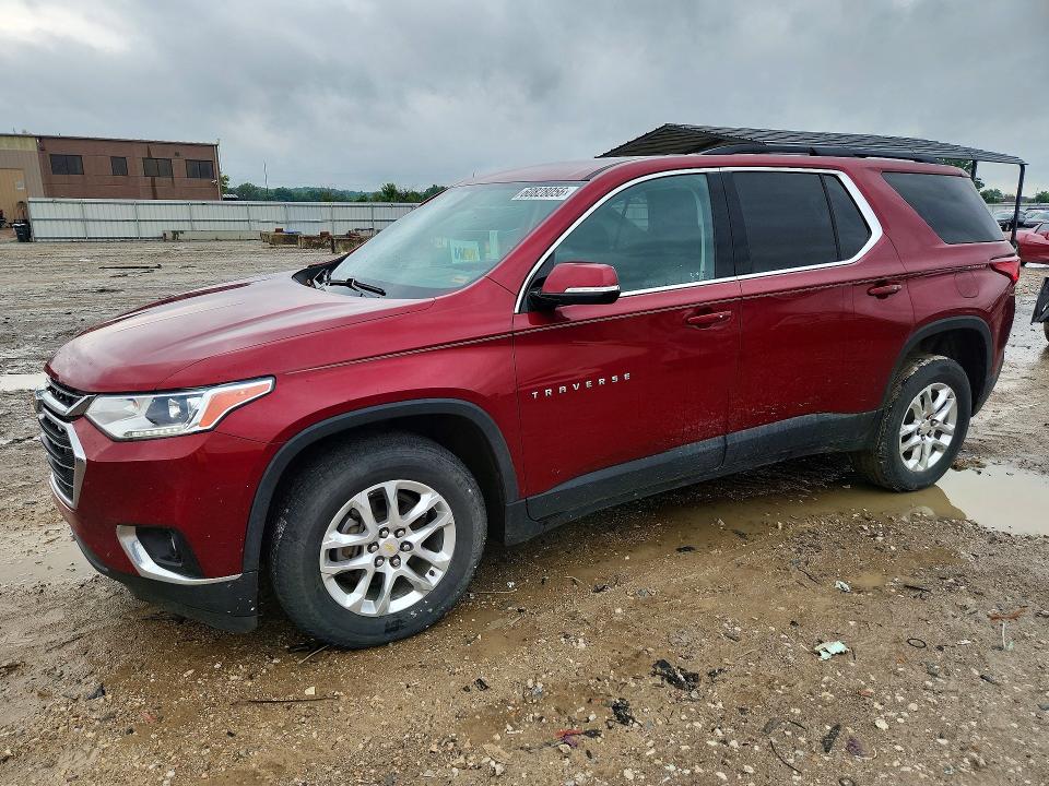 60828056 :رقم المزاد ، 1GNERGKW2LJ249461 vin ، 2020 Chevrolet Traverse مزاد بيع