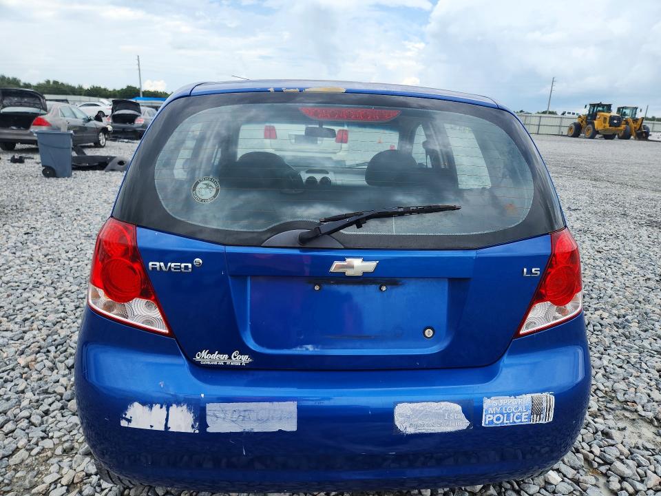 2008 Chevrolet Aveo მანქანა იყიდება აუქციონზე, vin: KL1TD66608B191961, აუქციონის ნომერი: 62776546