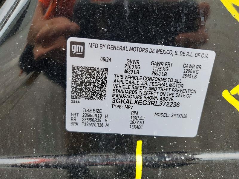 Aukcja sprzedaży 2024 Gmc Terrain, vin: 3GKALXEG3RL372236, numer aukcji: 59368046