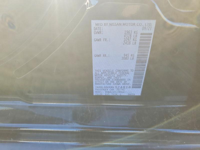 Продажа на аукционе авто 2024 Nissan Altima, vin: 1N4BL4DVXRN324818, номер лота: 61210276