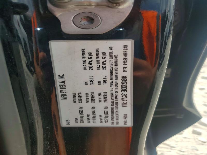 Продажа на аукционе авто 2019 Tesla Model 3, vin: 5YJ3E1EB0KF208804, номер лота: 59300456