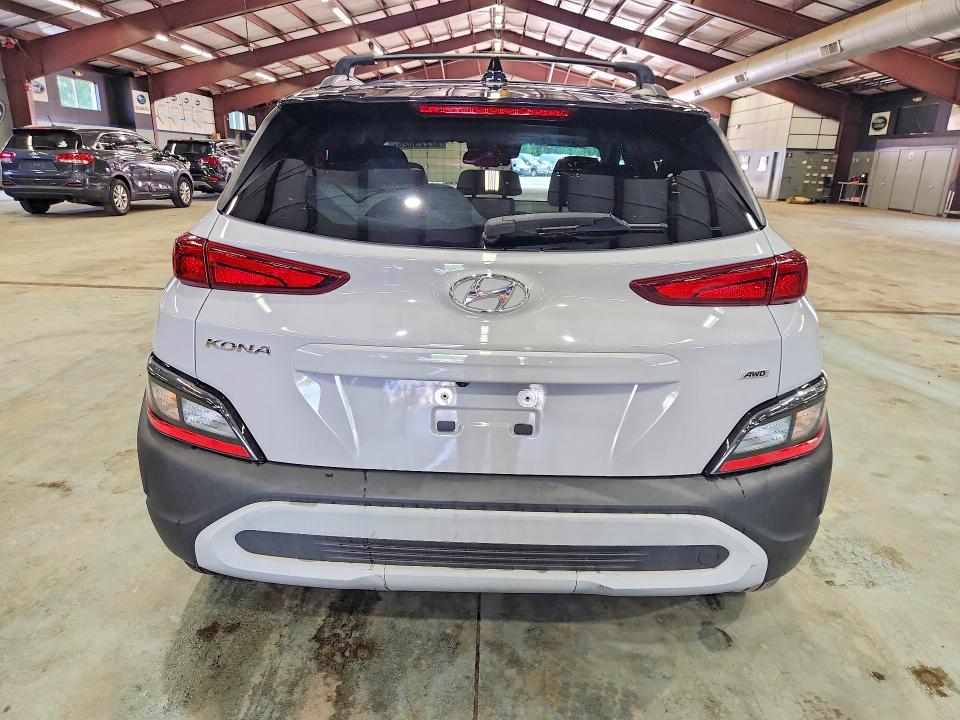 62225026 :رقم المزاد ، KM8K6CAB2NU762377 vin ، 2022 Hyundai Kona مزاد بيع
