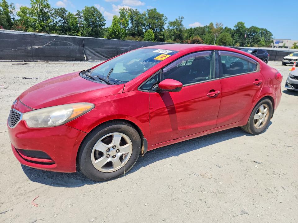 2016 Kia Forte მანქანა იყიდება აუქციონზე, vin: KNAFK4A66G5548836, აუქციონის ნომერი: 63210366