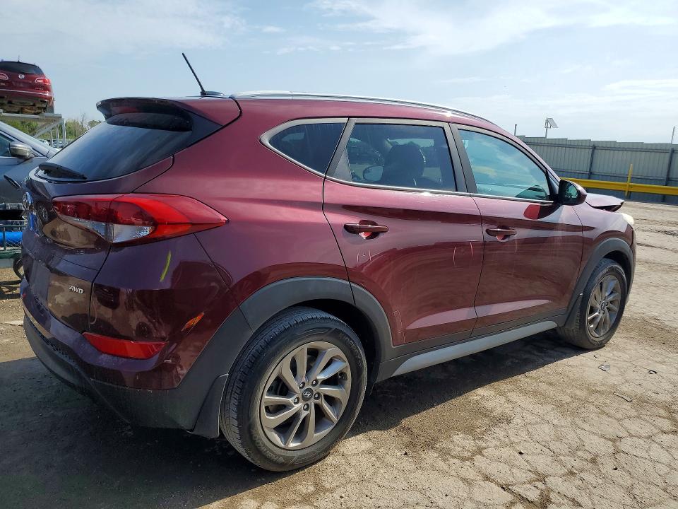 62815496 :رقم المزاد ، KM8J3CA47HU423219 vin ، 2017 Hyundai Tucson مزاد بيع
