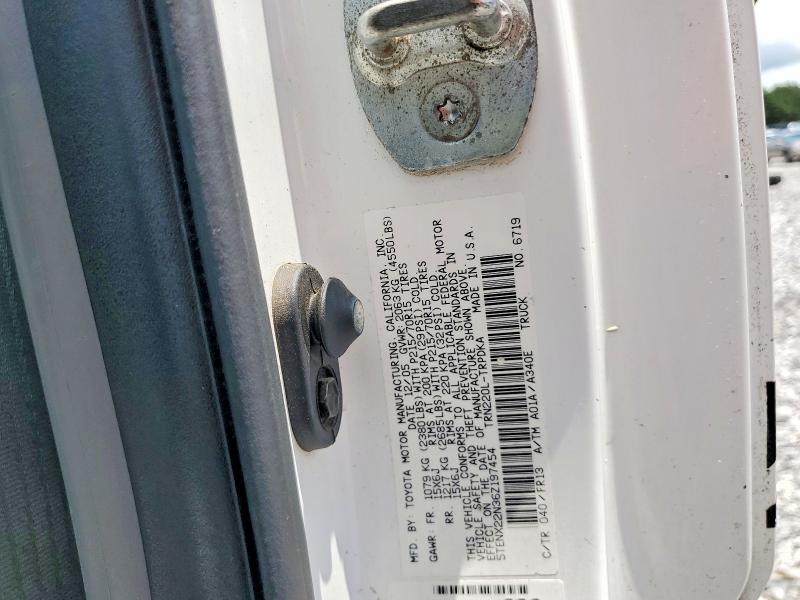 61988126 :رقم المزاد ، 5TENX22N36Z197454 vin ، 2006 Toyota Tacoma مزاد بيع