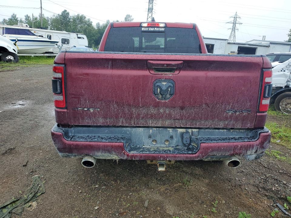 Продажа на аукционе авто 2021 Ram 1500, vin: 1C6SRFVT7MN642624, номер лота: 61571456