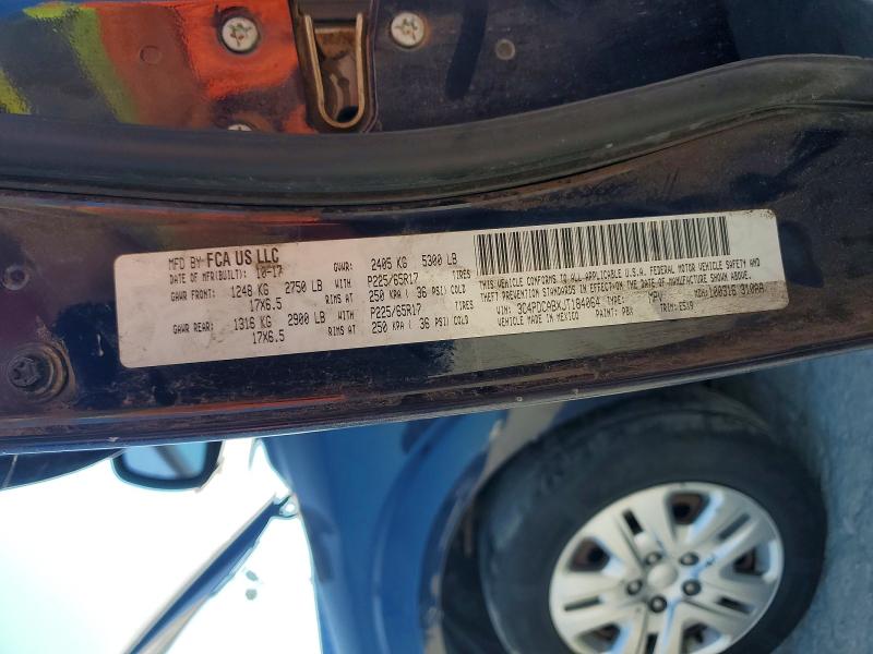 Aukcja sprzedaży 2018 Dodge Journey, vin: 3C4PDCABXJT184064, numer aukcji: 61360506