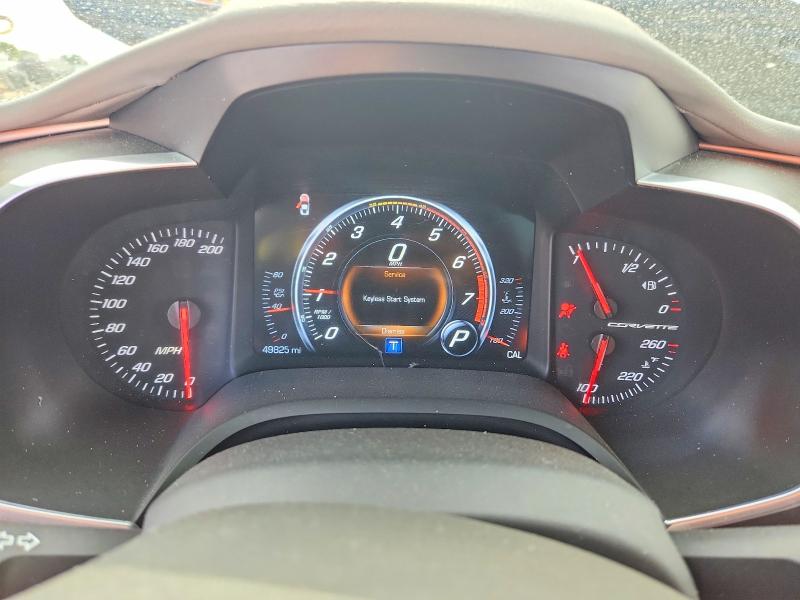 74513215 :رقم المزاد ، 1G1YY2D79K5110963 vin ، 2019 Chevrolet Corvette مزاد بيع