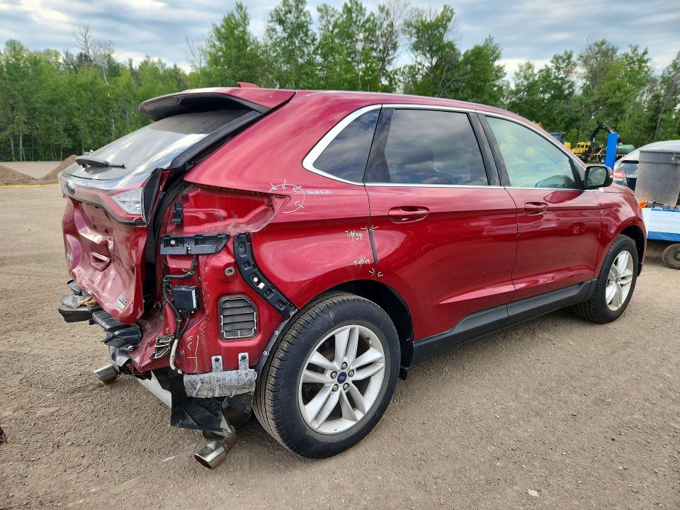 59606876 :رقم المزاد ، 2FMTK3J93FBB75223 vin ، 2015 Ford Edge مزاد بيع