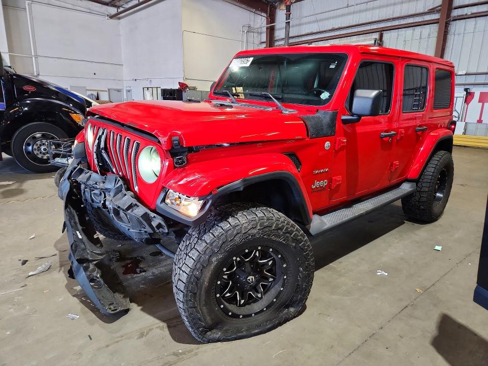 Продажа на аукционе авто 2020 Jeep Wrangler Unlimited, vin: 1C4HJXENXLW206814, номер лота: 61426926