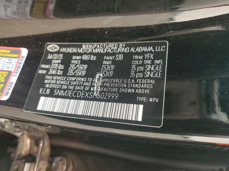 Aukcja sprzedaży 2025 Hyundai Tucson, vin: 5NMJECDEXSH602999, numer aukcji: 61238726