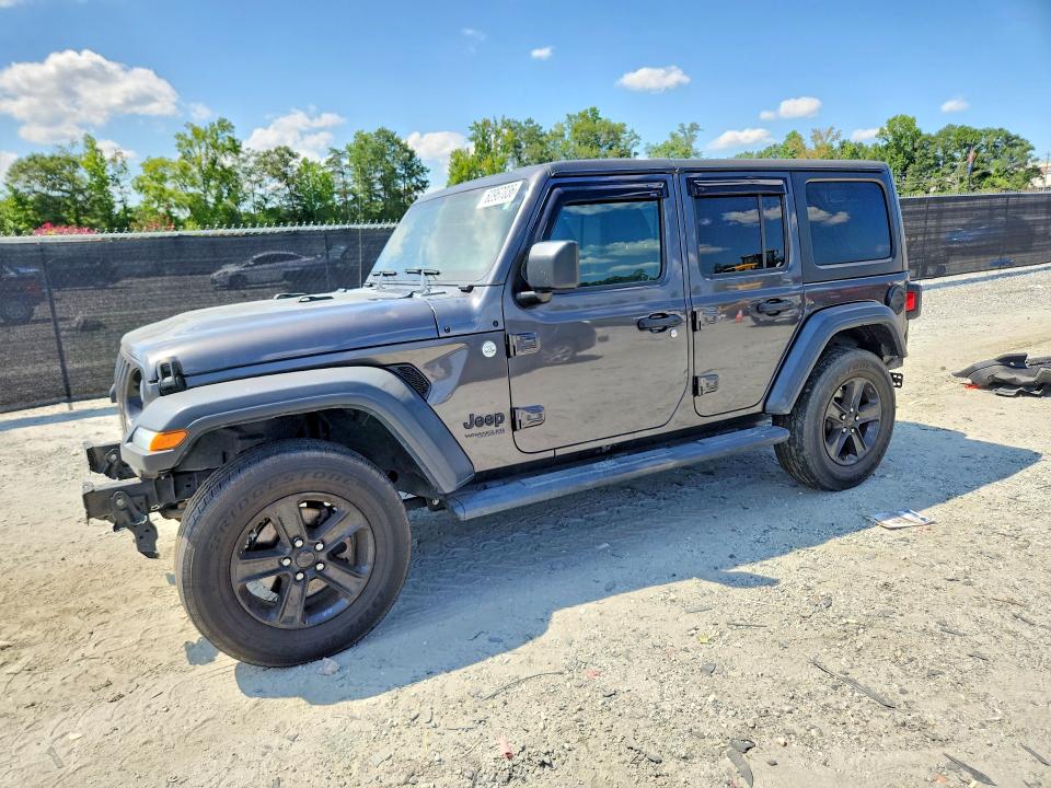 62967036 :رقم المزاد ، 1C4HJXDGXLW128277 vin ، 2020 Jeep Wrangler Unlimited مزاد بيع