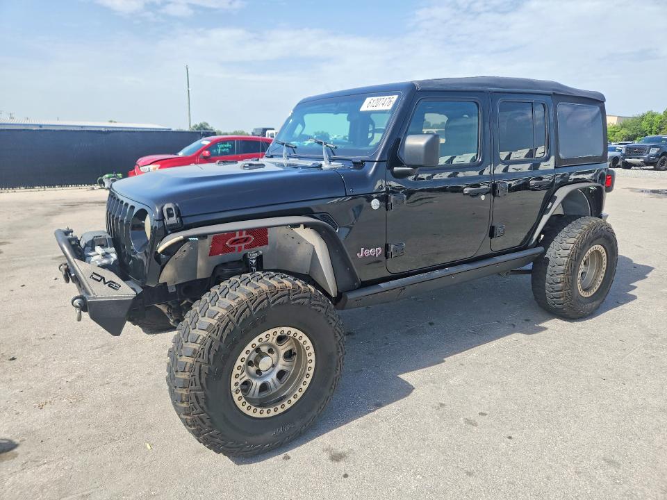 Продажа на аукционе авто 2020 Jeep Wrangler Unlimited, vin: 1C4HJXDN0LW199230, номер лота: 61207476