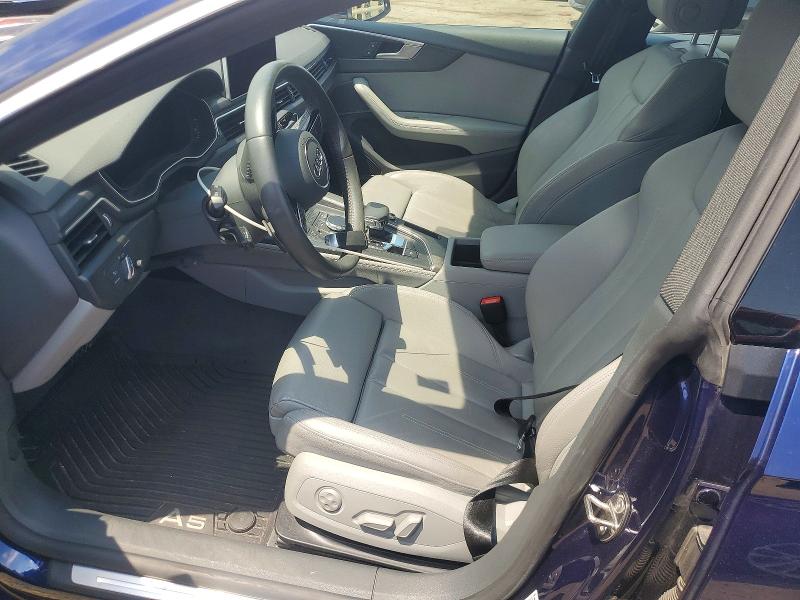 2019 Audi A5 მანქანა იყიდება აუქციონზე, vin: WAUENCF52KA032017, აუქციონის ნომერი: 59866216
