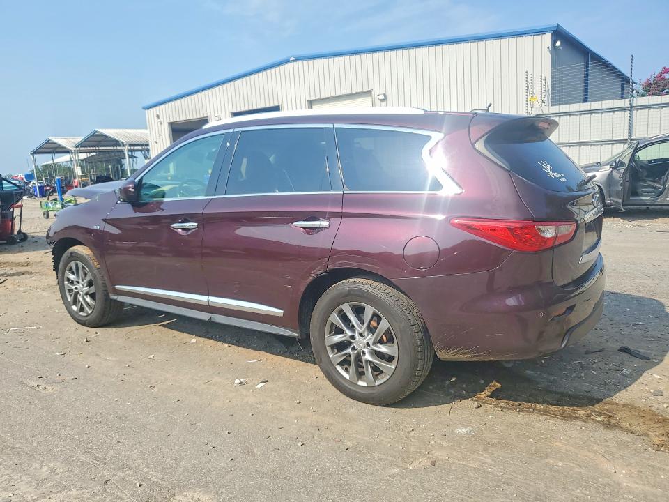 62652176 :رقم المزاد ، 5N1AL0MN9FC543979 vin ، 2015 Infiniti Qx60 مزاد بيع