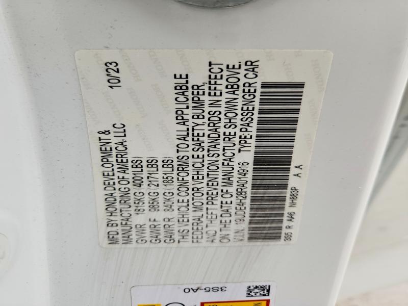 Aukcja sprzedaży 2024 Acura Integra, vin: 19UDE4H28RA014916, numer aukcji: 62232306