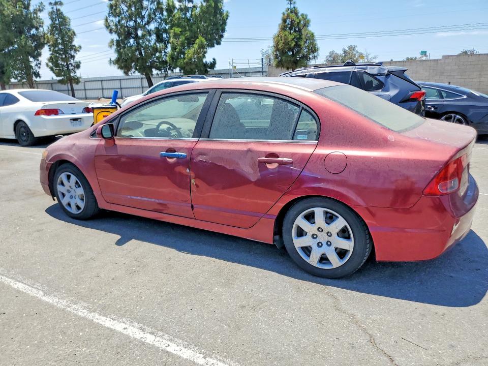 2007 Honda Civic მანქანა იყიდება აუქციონზე, vin: JHMFA16557S001156, აუქციონის ნომერი: 61809956