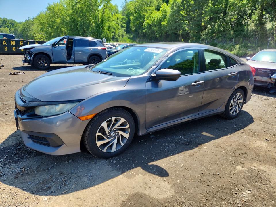 60554586 :رقم المزاد ، 19XFC2F77GE218214 vin ، 2016 Honda Civic مزاد بيع