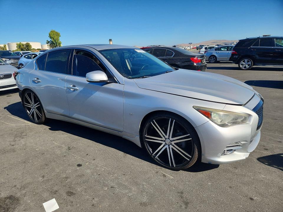 61322286 :رقم المزاد ، JN1BV7AP3EM682549 vin ، 2014 Infiniti Q50 مزاد بيع