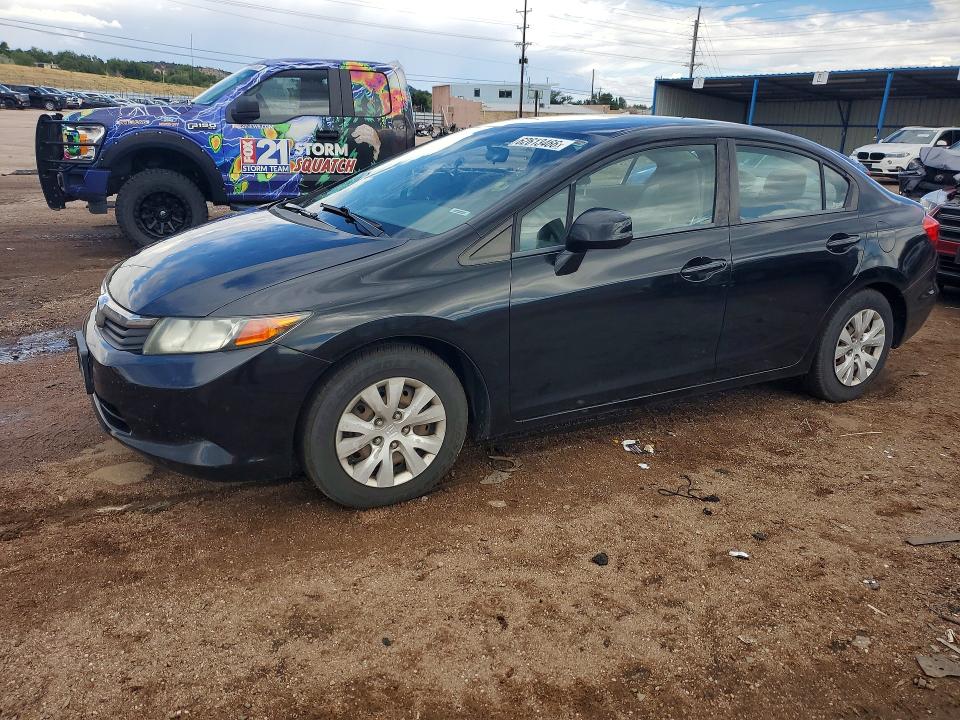 62613466 :رقم المزاد ، 2HGFB2F58CH558425 vin ، 2012 Honda Civic مزاد بيع
