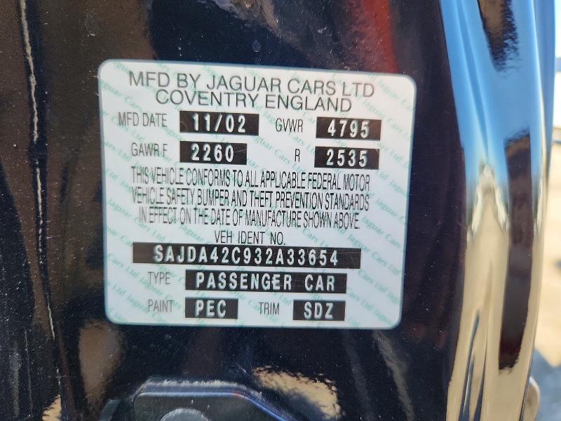 Продажа на аукционе авто 2003 Jaguar Xk8, vin: SAJDA42C932A33654, номер лота: 60018816