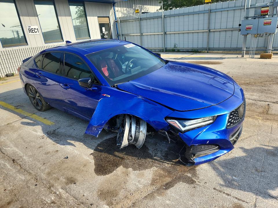 2022 Acura Tlx მანქანა იყიდება აუქციონზე, vin: 19UUB5F55NA001577, აუქციონის ნომერი: 60947696
