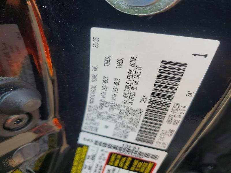 Aukcja sprzedaży 2025 Toyota Tundra, vin: 5TFLA5DB2SX315489, numer aukcji: 61937426
