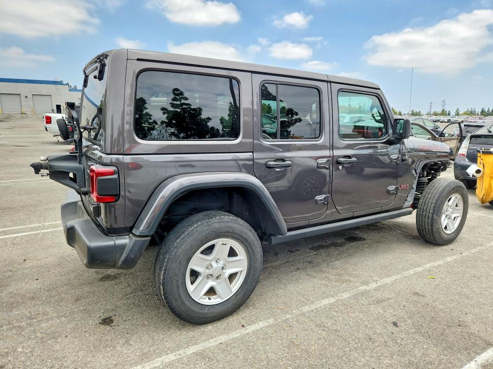 2020 Jeep Wrangler Unlimited მანქანა იყიდება აუქციონზე, vin: 1C4HJXFN2LW111128, აუქციონის ნომერი: 58556966