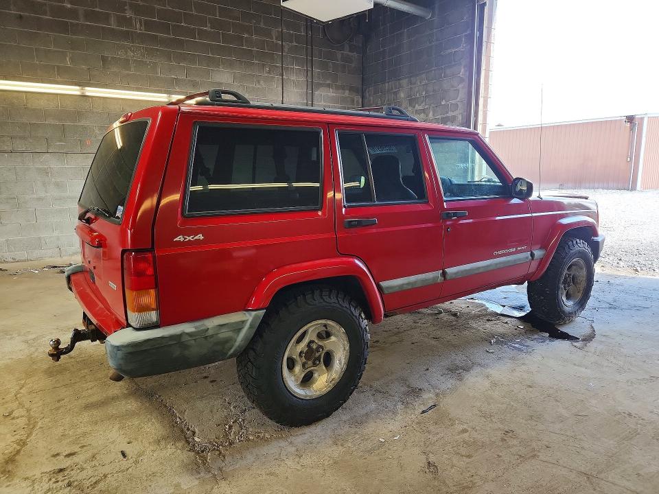 60596976 :رقم المزاد ، 1J4FF48S81L576385 vin ، 2001 Jeep Cherokee مزاد بيع