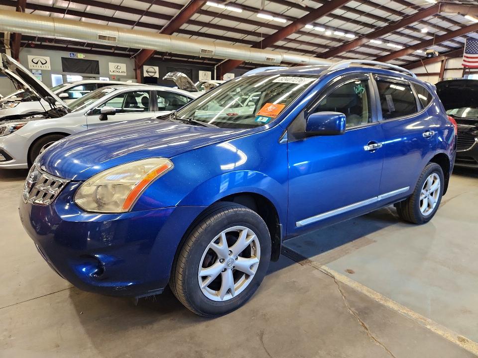 62407276 :رقم المزاد ، JN8AS5MV0BW262123 vin ، 2011 Nissan Rogue مزاد بيع