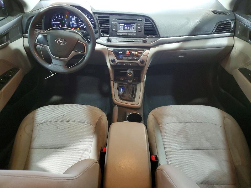 60606776 :رقم المزاد ، 5NPD74LF2HH037327 vin ، 2017 Hyundai Elantra مزاد بيع