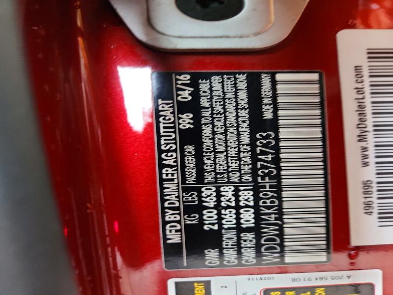 63135556 :رقم المزاد ، WDDWJ4KB9HF374733 vin ، 2017 Mercedes-benz C مزاد بيع