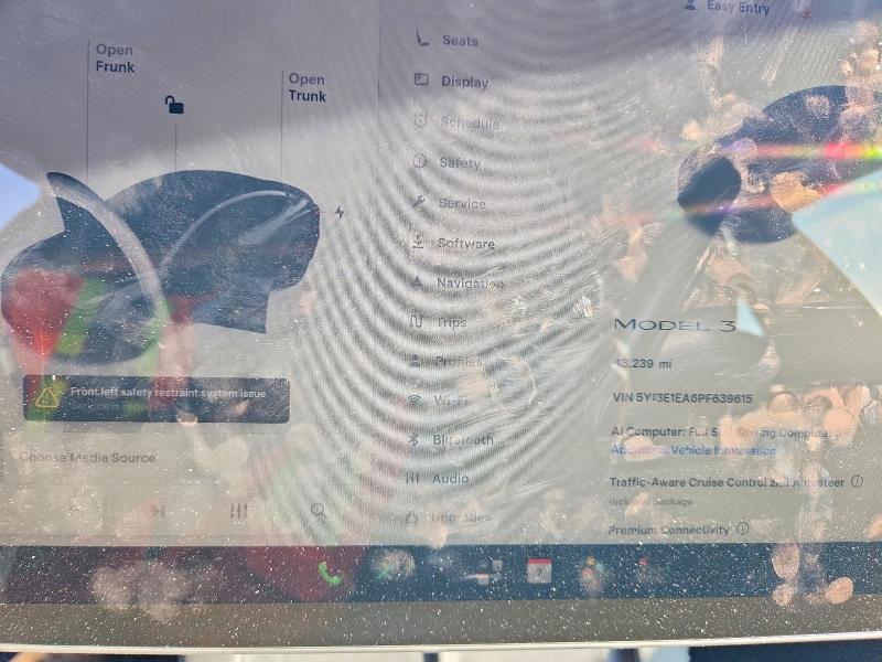 Aukcja sprzedaży 2023 Tesla Model 3, vin: 5YJ3E1EA6PF639615, numer aukcji: 59125086