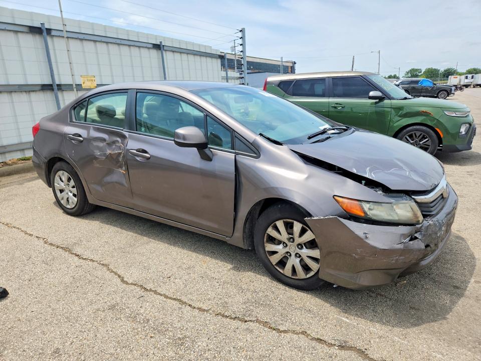 Aukcja sprzedaży 2012 Honda Civic, vin: 19XFB2F55CE061021, numer aukcji: 62459486