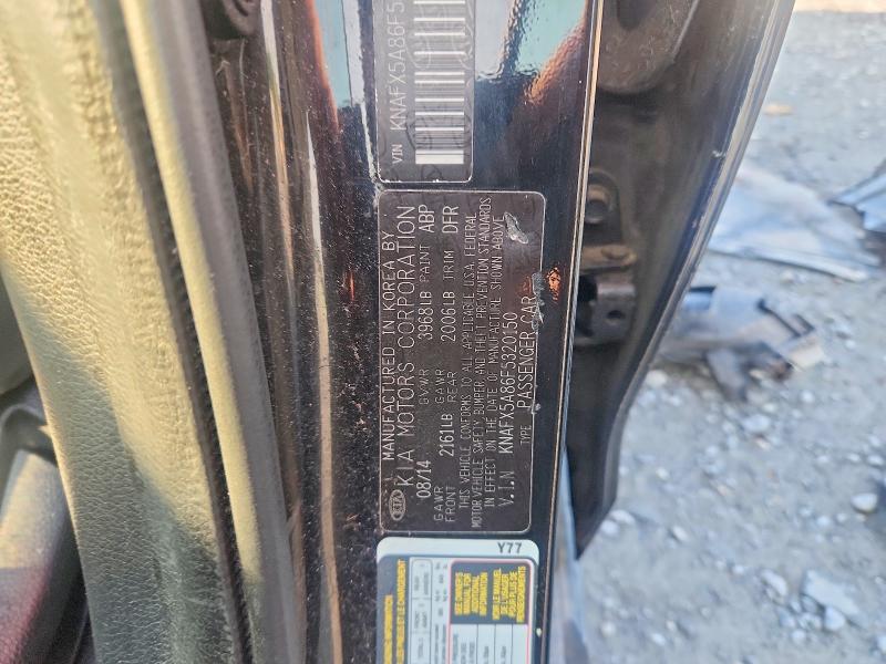 62868346 :رقم المزاد ، KNAFX5A86F5320150 vin ، 2015 Kia Forte مزاد بيع