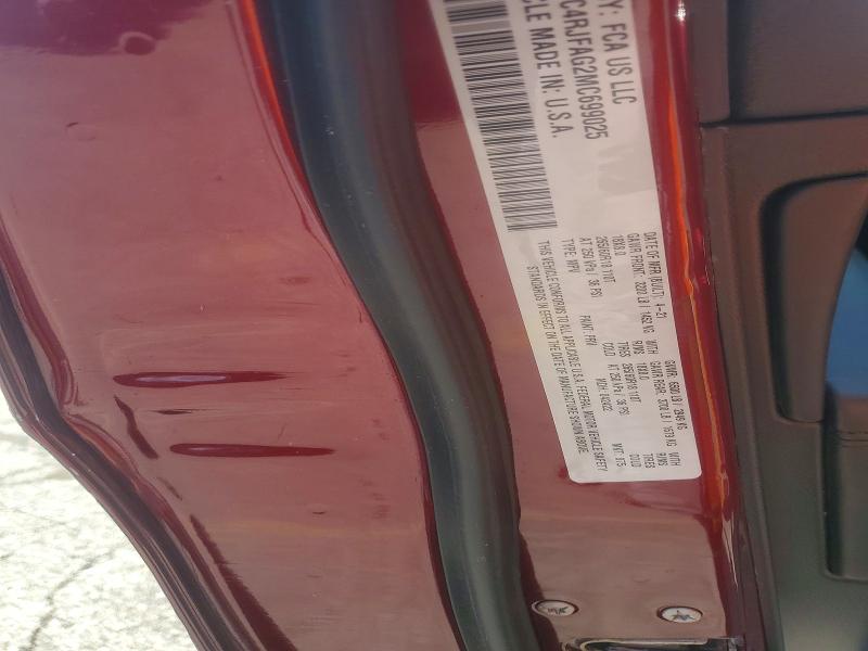 Продаж на аукціоні авто 2021 Jeep Grand Cherokee, vin: 1C4RJFAG2MC699025, номер лоту: 85791365